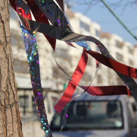 Светоотражающая лента от птиц SITITEK 200 м